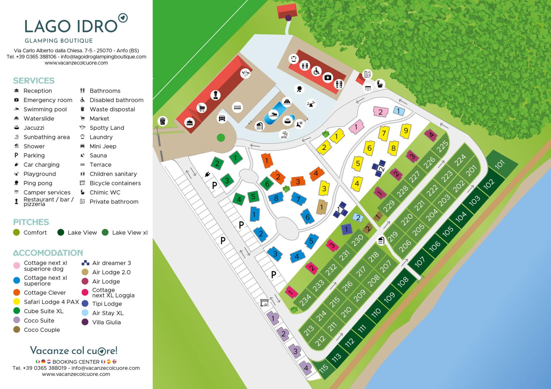 Mappa Idro Glamping Boutique